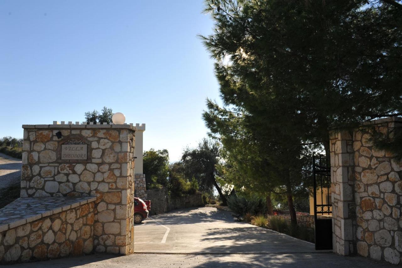Villa Theodora View Apartments Zeys Agios Georgios Pagon Eksteriør billede